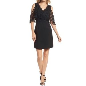 Kobi Halperin Black Sheath Dress Size 6